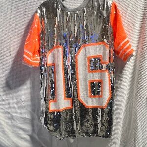 Tennessee 16 sequin jersey dress